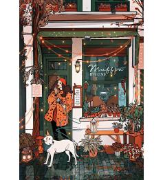 Puzzle Grafika Muffin House 1000 Teile