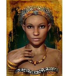 Grafika Afrikanische Frau Puzzle 2000 Teile