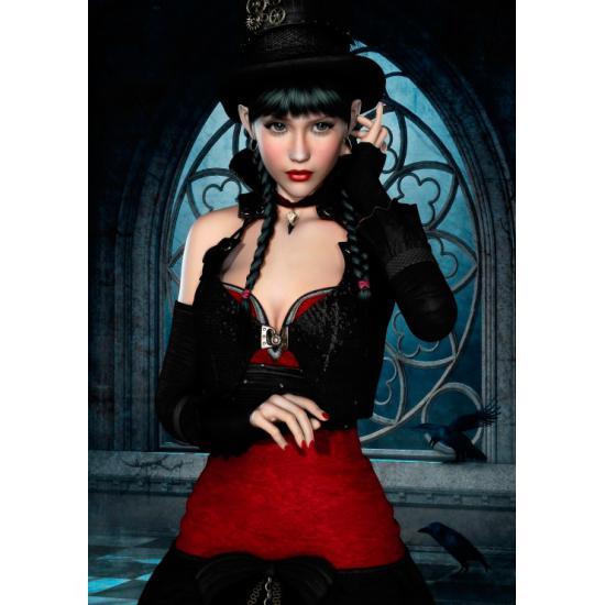 Grafika Gothic Woman Puzzle 1000 Teile Grafika Gothic Woman Puzzle 1000 Teile