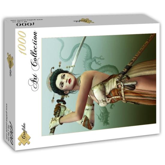 Grafika Samurai Woman Puzzle 1000 Teile