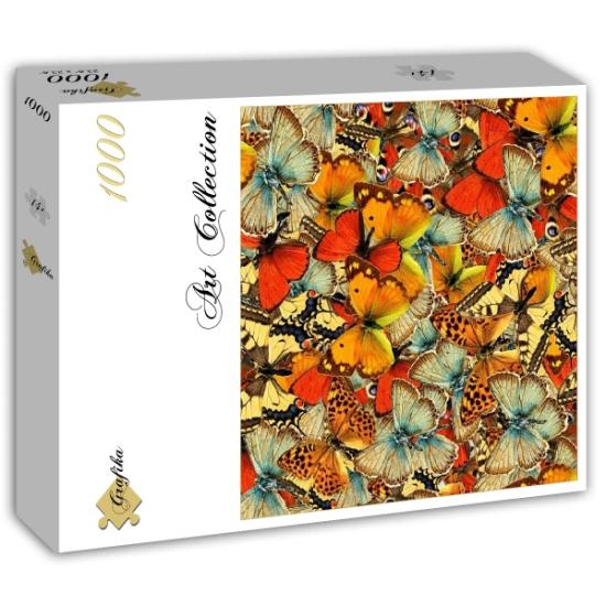 Grafika Puzzle „Vielfalt der Schmetterlinge“ mit 1000 Teilen