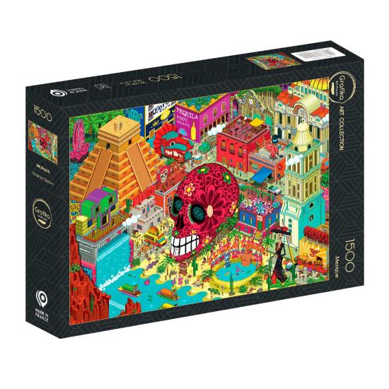 Puzzle Grafika Mexiko 1500 Teile