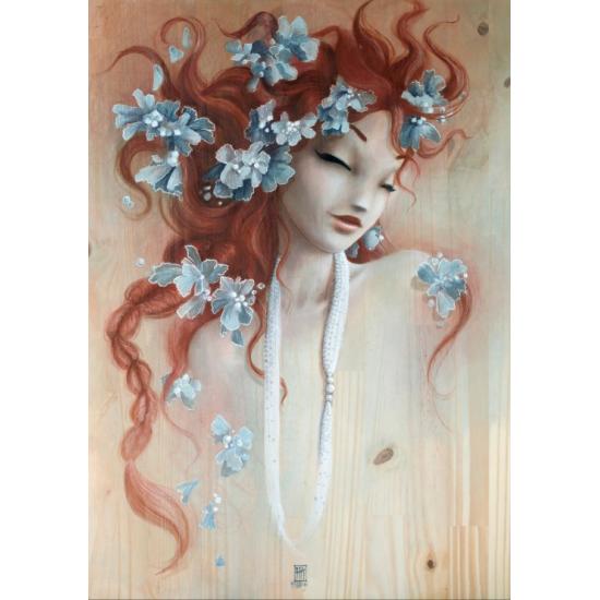 Grafika Myosotis (Vergissmeinnicht) Puzzle mit 1500 Teilen