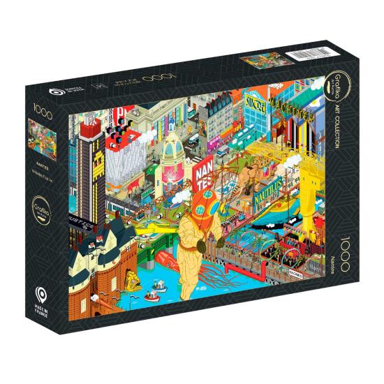 Puzzle Grafika Nantes 1000 Teile