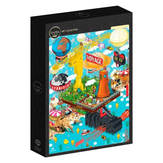 Puzzle Grafika Nantes, Titankranich 1000 Teile Puzzle Grafika Nantes, Titankranich 1000 Teile