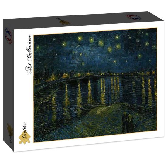 Grafika Puzzle Sternennacht über der Rhône 2000 Teile