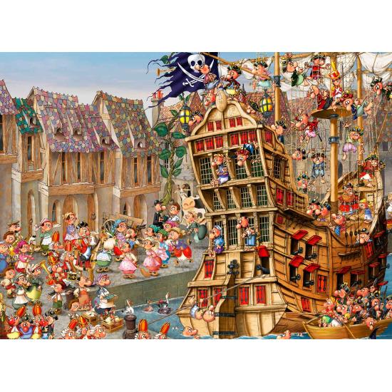 Grafika Piraten-Puzzle mit 4000 Teilen