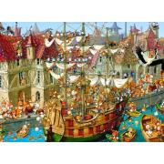 Grafika Rabbit Harbor Puzzle 2000 Teile