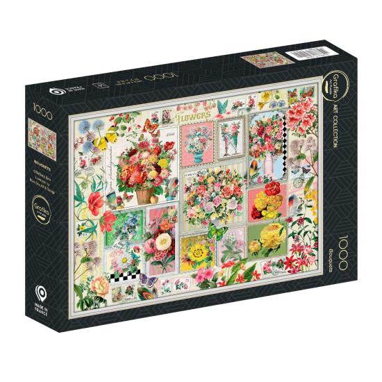 Puzzle Grafika Blumensträuße 1000 Teile