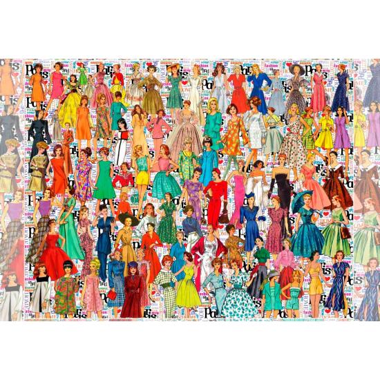 Puzzle Grafika Modeerinnerungen 1000 Teile