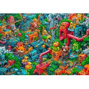 Puzzle Grafika Robotopia 1000 Teile
