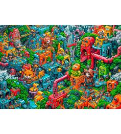 Puzzle Grafika Robotopia 1000 Teile