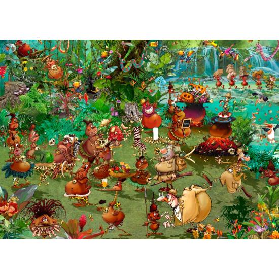 Grafika Safari Tribal Puzzle mit 1500 Teilen