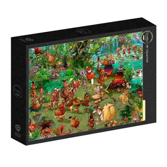Grafika Safari Tribal Puzzle mit 1500 Teilen