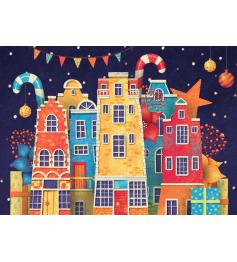 Puzzle Grafika Weihnachten Steht Vor Der Tür 500 Teile