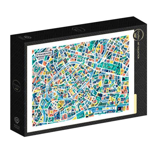 Puzzle Grafika Strasbourg 1000 Teile