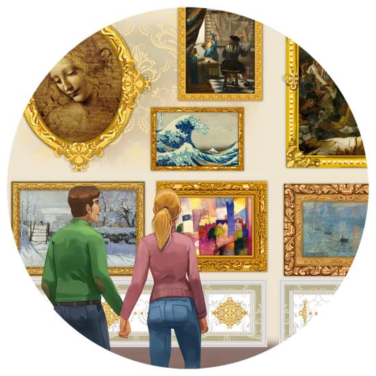 Grafika Puzzle Travelling Around Art 54000 Teile