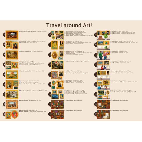 Grafika Puzzle Travelling Around Art 54000 Teile