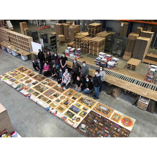 Grafika Puzzle Travelling Around Art 54000 Teile