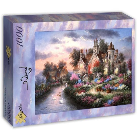 Grafika Old Mill Cabin Puzzle 1000 Teile