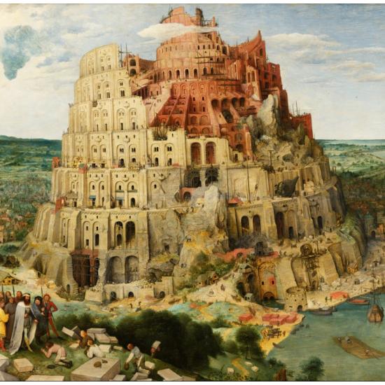 Grafika Puzzle Der Turmbau zu Babel 1000 Teile