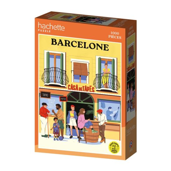 Puzzle Hachette Barcelona 1000 Teile