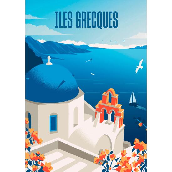 Puzzle Hachette Flucht  den griechischen Inseln 500 Teile