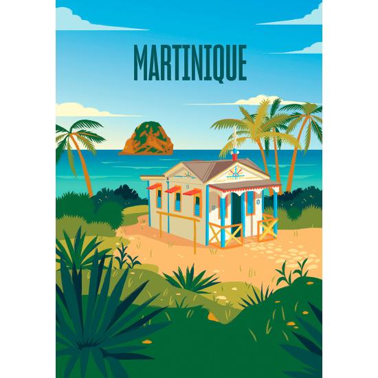 Puzzle Hachette Martinique-Flucht 500 Teile