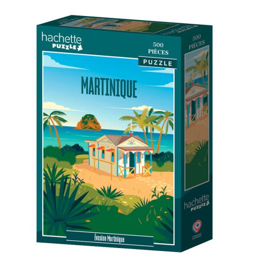 Puzzle Hachette Martinique-Flucht 500 Teile
