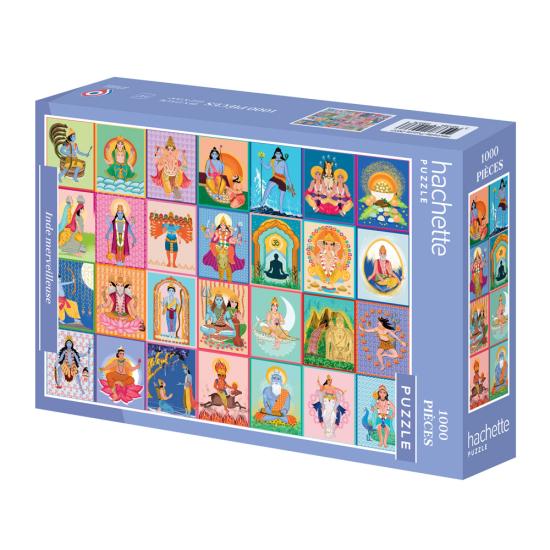 Puzzle Hachette Wunderbares Indien 1000 Teile