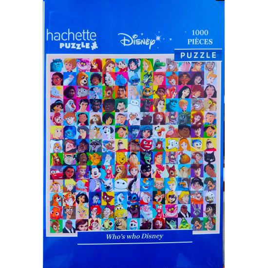 Puzzle Hachette Wer ist wer von Disney 1000 Teile