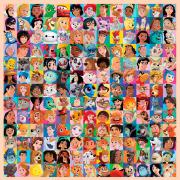 Puzzle Hachette Wer ist wer von Disney 1000 Teile