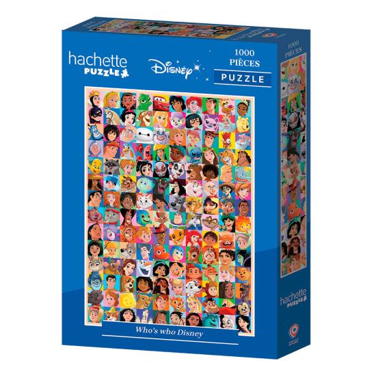 Puzzle Hachette Wer ist wer von Disney 1000 Teile