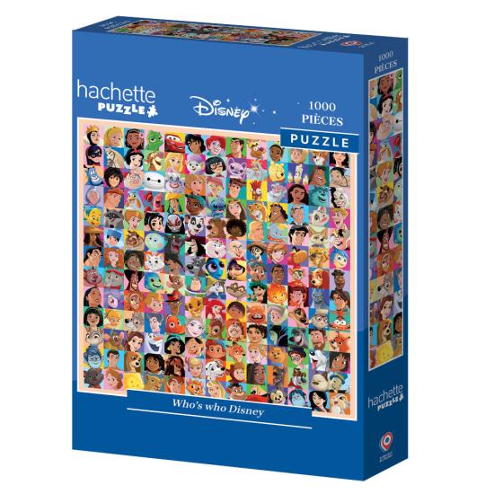Puzzle Hachette Wer ist wer von Disney 1000 Teile