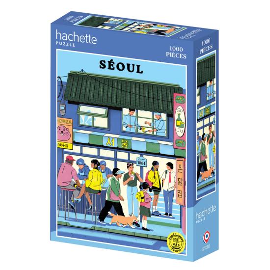 Puzzle Hachette Seoul 1000 Teile