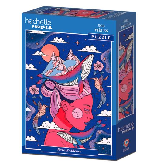 Puzzle Hachette Traum von anderswo 500 Teile