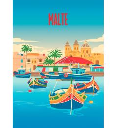 Puzzle Hachette Urlaubsträume Malta 500 Teile