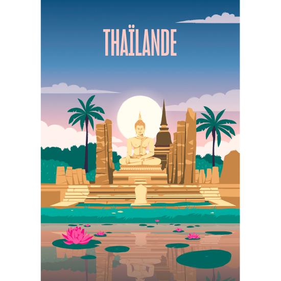 Puzzle Hachette Urlaubsträume Thailand 500 Teile