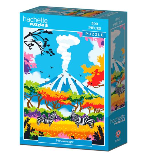 Puzzle Hachette Wildes Leben 500 Teile