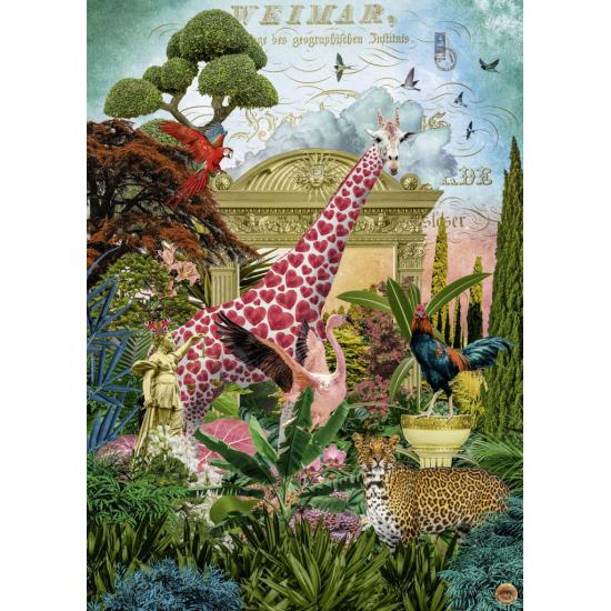 Puzzle Heye Giraffoliebe 1000 Teile