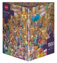 Puzzle Heye Maskenball Dreieckige Box 1500P