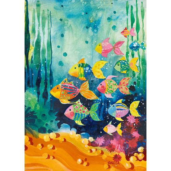 Heye School of Fish Puzzle 1000 Teile