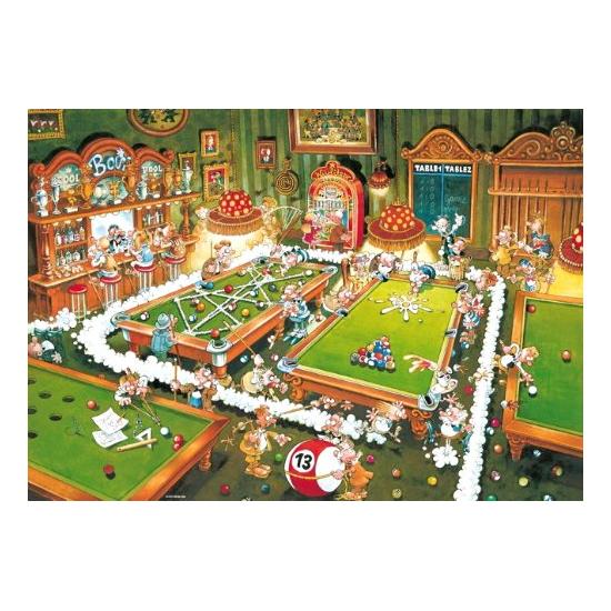 Heye Billard-Puzzle, 1000-teilige Dreiecksbox