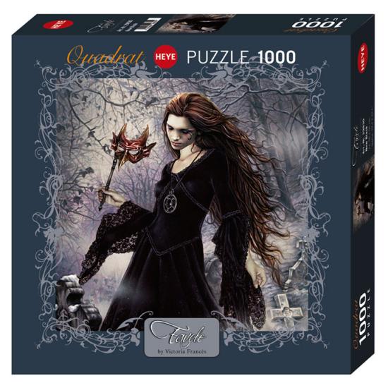 Heye Schwarzes Puzzle, 1000 Teile
