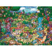 Puzzle Heye Wald mit Leben 1500 Teile