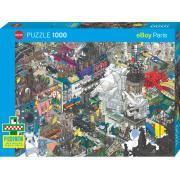 Puzzle Heye Suche in Paris 1000 Teile