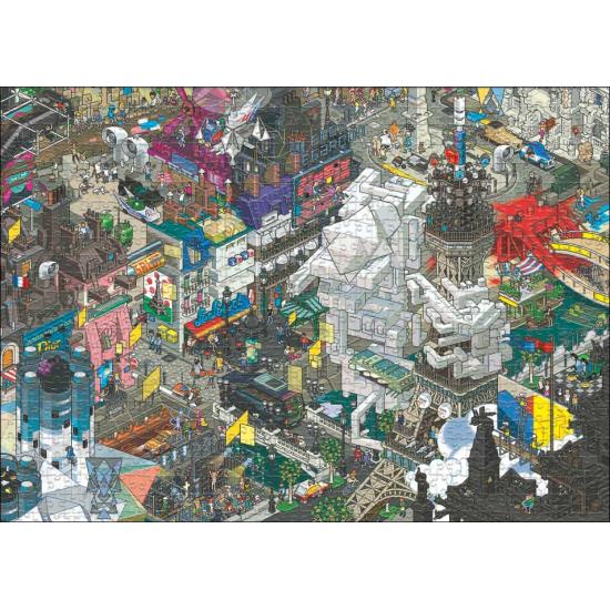 Puzzle Heye Suche in Paris 1000 Teile