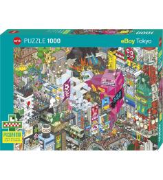 Puzzle Heye Suche in Tokio 1000 Teile