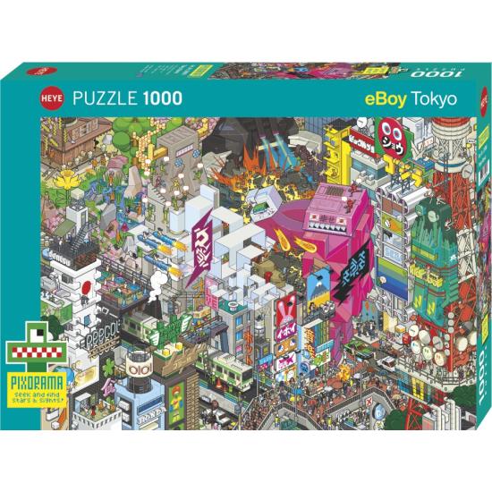 Puzzle Heye Suche in Tokio 1000 Teile
