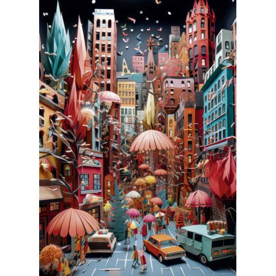 Puzzle Heye Straßenschlucht 1000 Teile